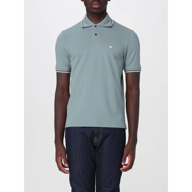 Polo Shirt Men color Green (EM004606AF23090U9170)