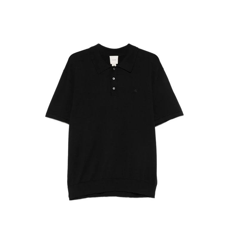 Calvin Klein Short-sleeve Logo-embroidered Polo Shirt