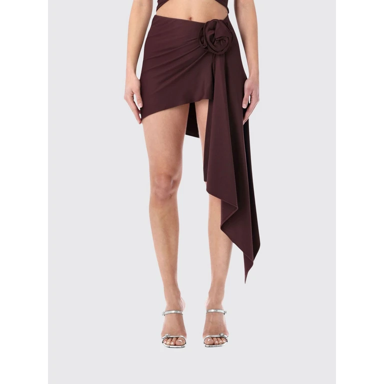 Skirt Woman color Burgundy (606426BORDEAUX)