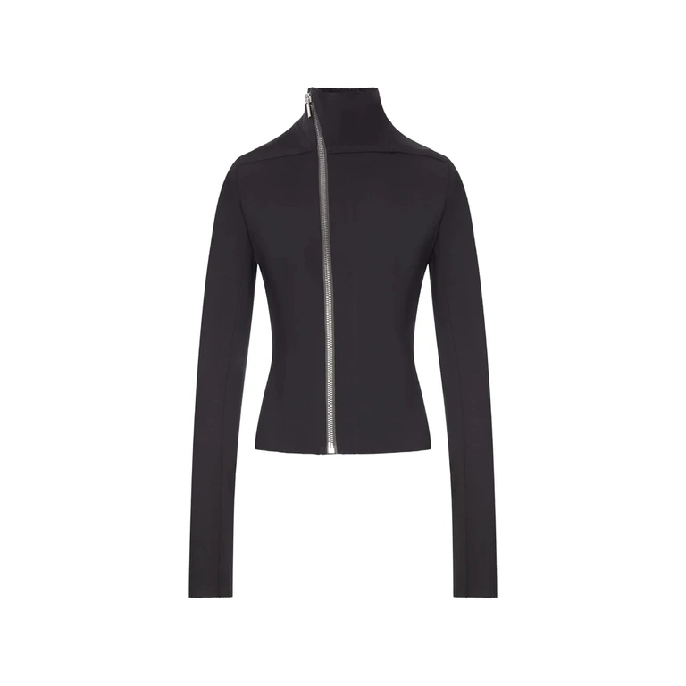 GARY FITTED JACKET WITH ASYMMETRIC ZIP