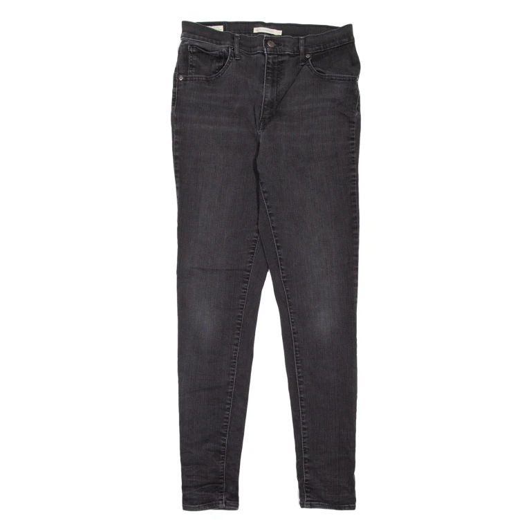 LEVI'S Mile High BIG E Womens Jeans Grey Slim Skinny W31 L32