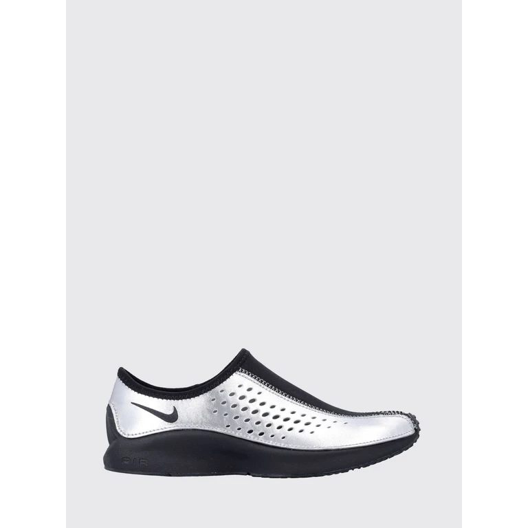 Air Superfly Moc Slip-On Sneakers in Silver Laminated Leather (HV8628003)