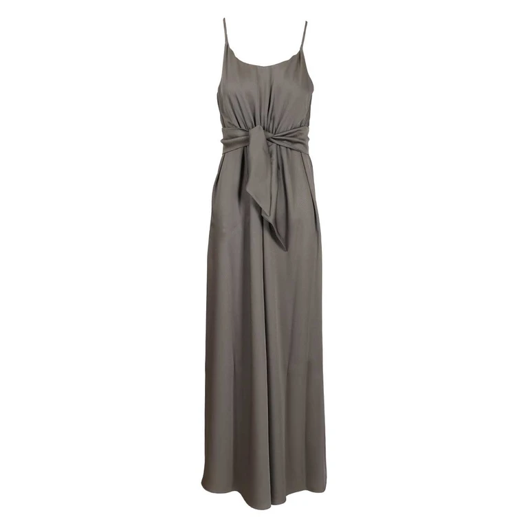 Emporio Armani Maxi Robe - Gris (EW003317AF20495U8150)