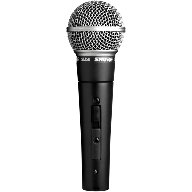 SM58S Vocal Microphone with On/Off Switch
