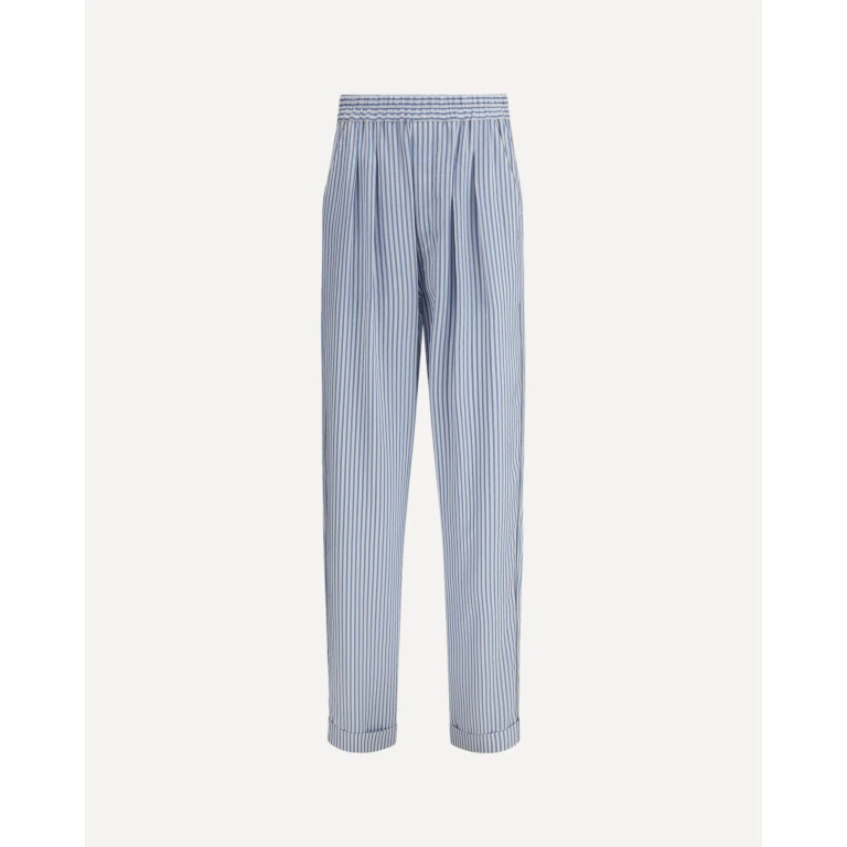 TOM FORD Striped silk PJ Trousers Female 36
