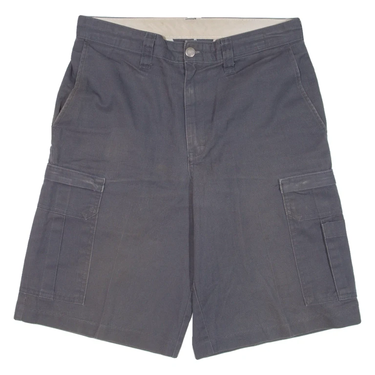 DICKIES Mens Workwear Shorts Grey M W30