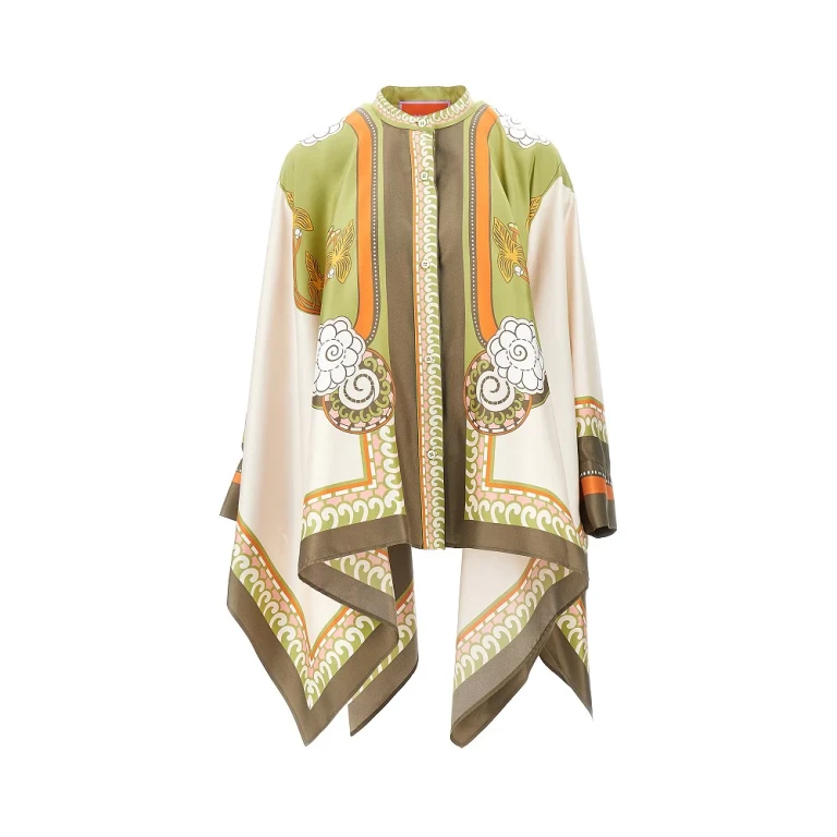 LA DOUBLE J 'Foulard' silk shirt Woman S