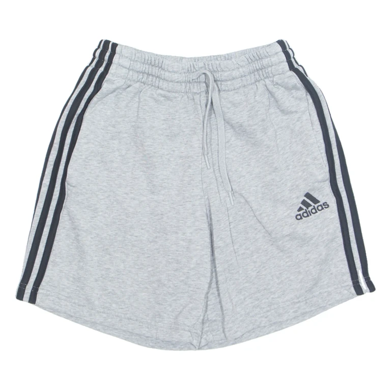 ADIDAS Mens Sports Shorts Grey Relaxed S W22
