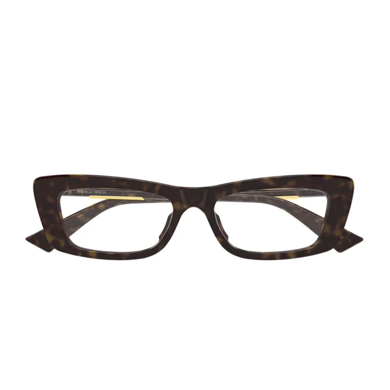 Bottega Veneta Bv1449o Linea Ribbon Havana Acetato Riciclato Optical Frames - Women