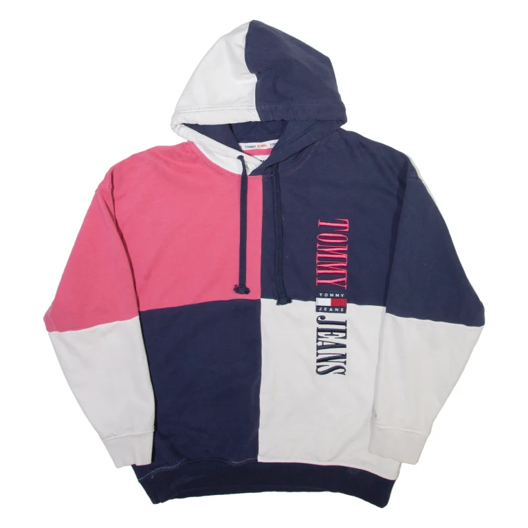 TOMMY JEANS Womens Blue Hoodie XS