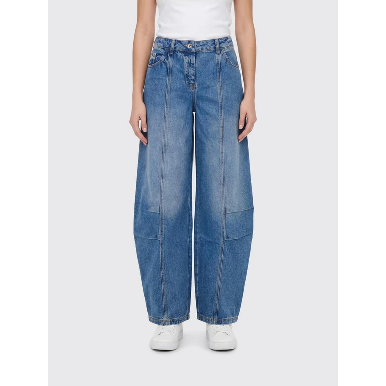 PATRIZIA PEPE Jeans Woman color Blue (8P0773D1WZBCB02)