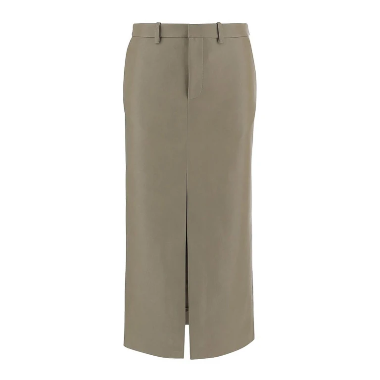 The Frankie Shop Jupe Midi - Vert Clair (SKFS21917430SAGE)