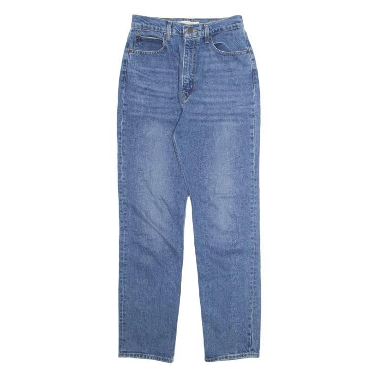 LEVI'S Womens Jeans Blue Slim Straight Stone Wash W28 L31