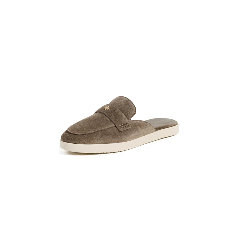Tory Burch Ballet Sport Mules Toasted Sesame 10.5