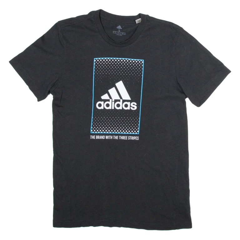 ADIDAS Mens T-Shirt Black S (NN1-200924-14818)