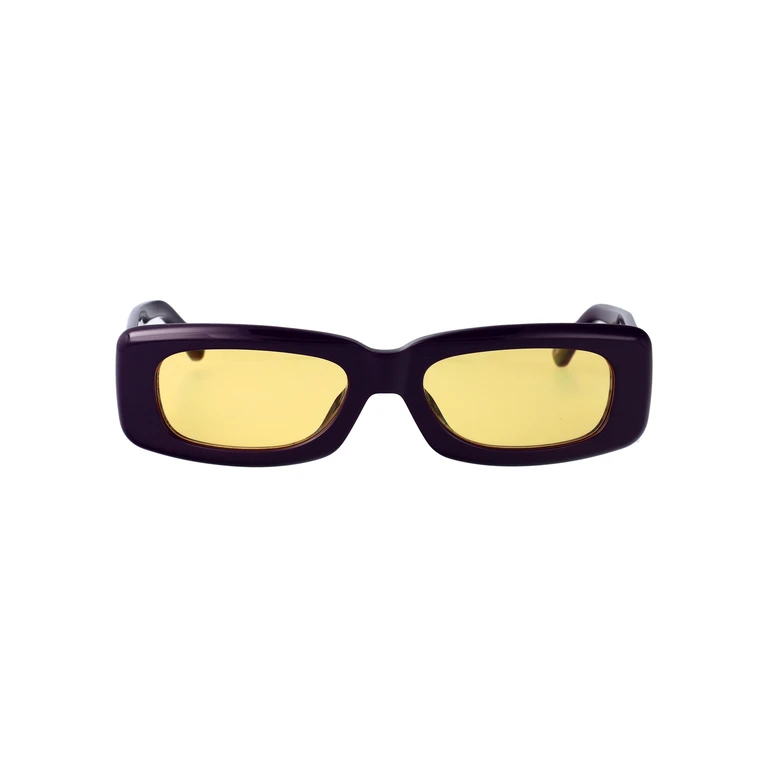 The Attico Attico16c22sun C22 Purple/silver/yellow Acetate Sunglasses - Women