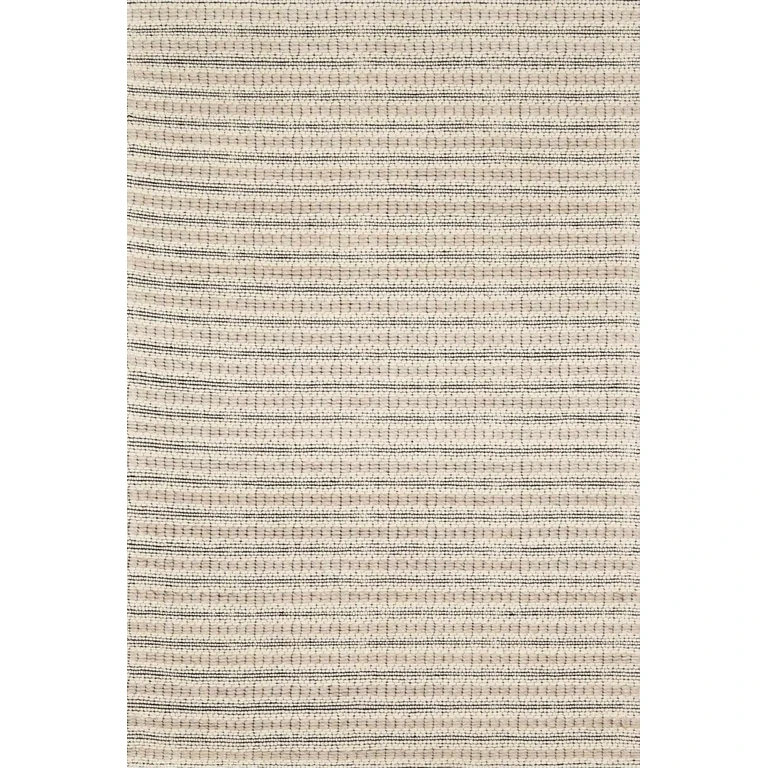 Laleh Cream & Black Area Rug - Clearance