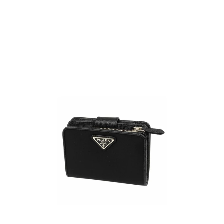 Prada Black Nylon Wallet - Women