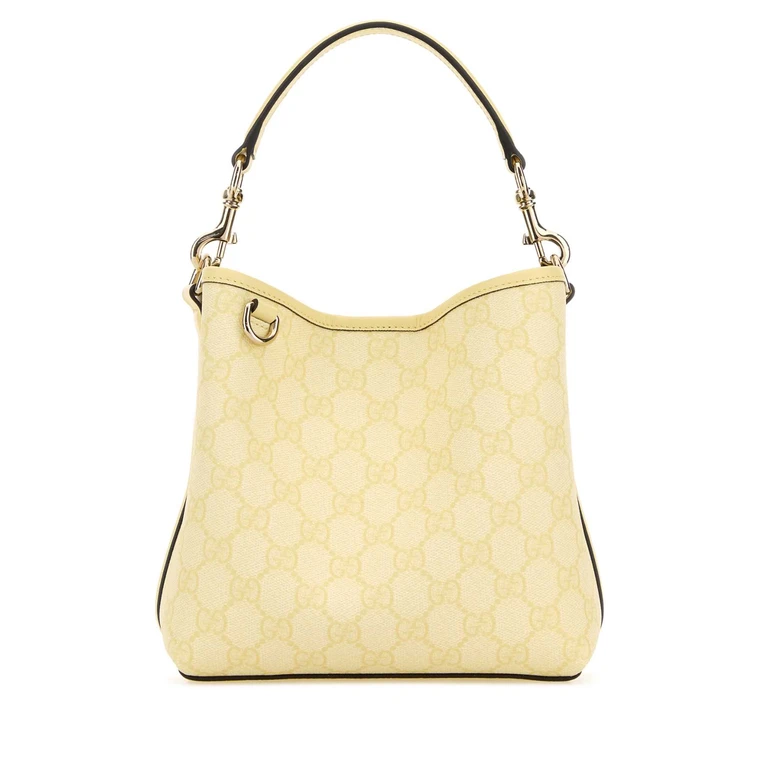Gucci Printed Canvas Gg Emblem Bucket Bag Daylyeldkydayly T Polyurethane Polyamide Borse A Secchiello - Women