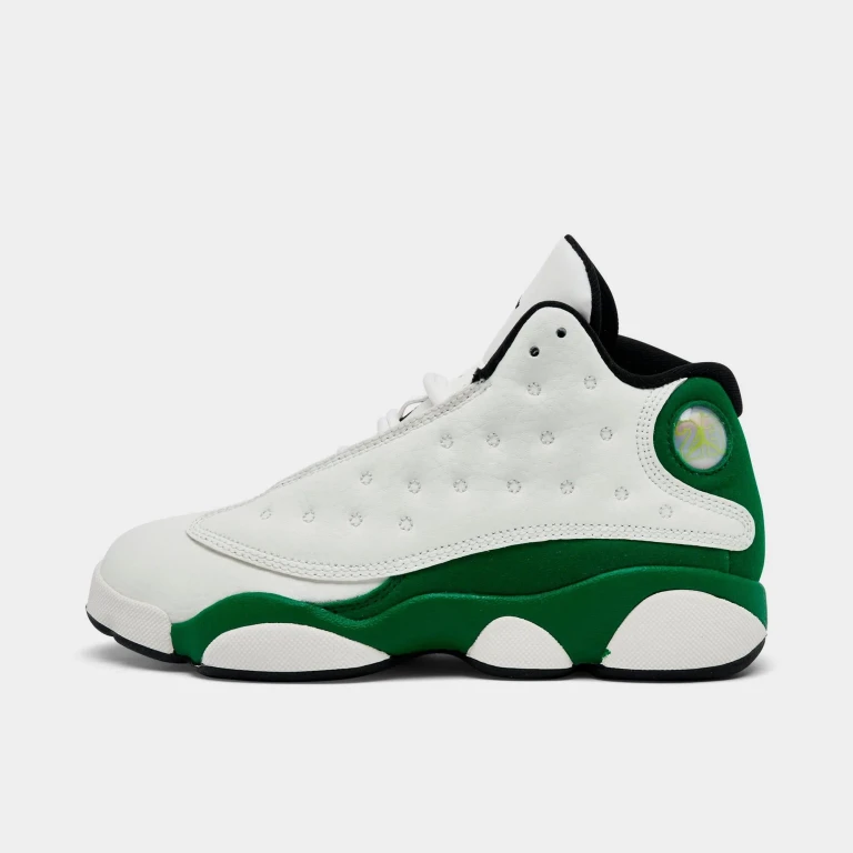 [hq0779-103] Preschool Air Jordan Retro 13 'sail Pine Green (ps)'