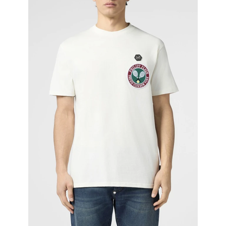 T-Shirt Men color White (PAFCMTK9037PJY002N01OF)