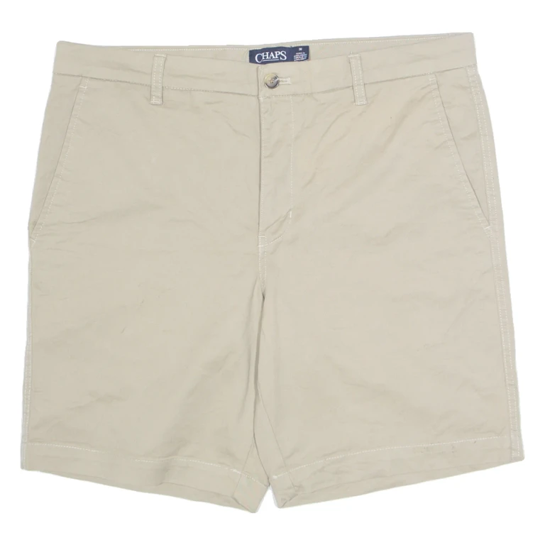 CHAPS Mens Chino Shorts Beige XL W38