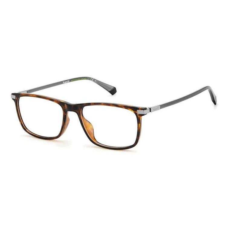 Demo Rectangular Mens Eyeglasses PLD D458/G 0086 54
