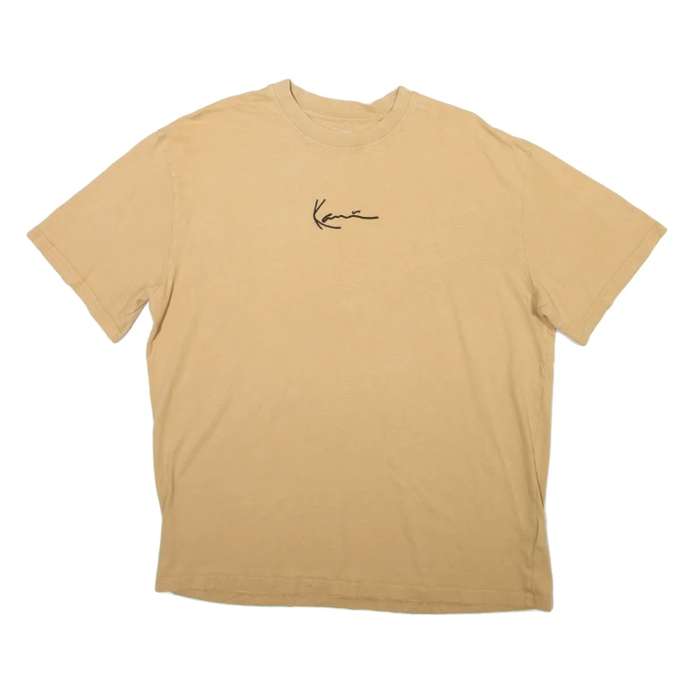 KARL KANI Mens T-Shirt Brown M