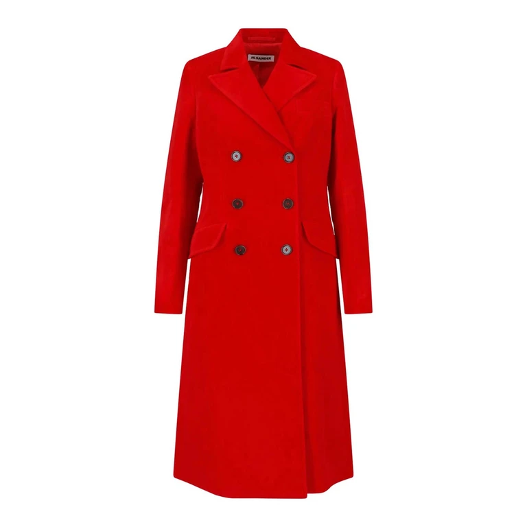 Manteau Au Genou - Rouge (J02AA0202J45367620)