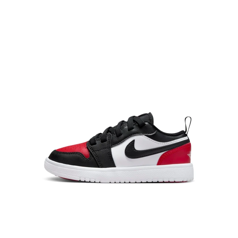 Preschool Retro 1 Low Alt 'White Red Black' Sneakers