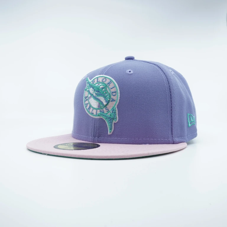 Men's MLB Florida Marlins 5950 Fitted '1993 Inaugural Patch' Caps