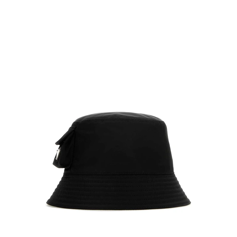 Prada Re-Nylon Logo Bucket Hat