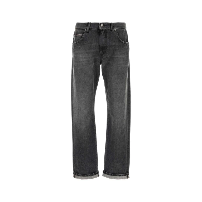 Dolce & Gabbana Black Denim Jeans Varianteabbinata Exterior: Cotton - Men