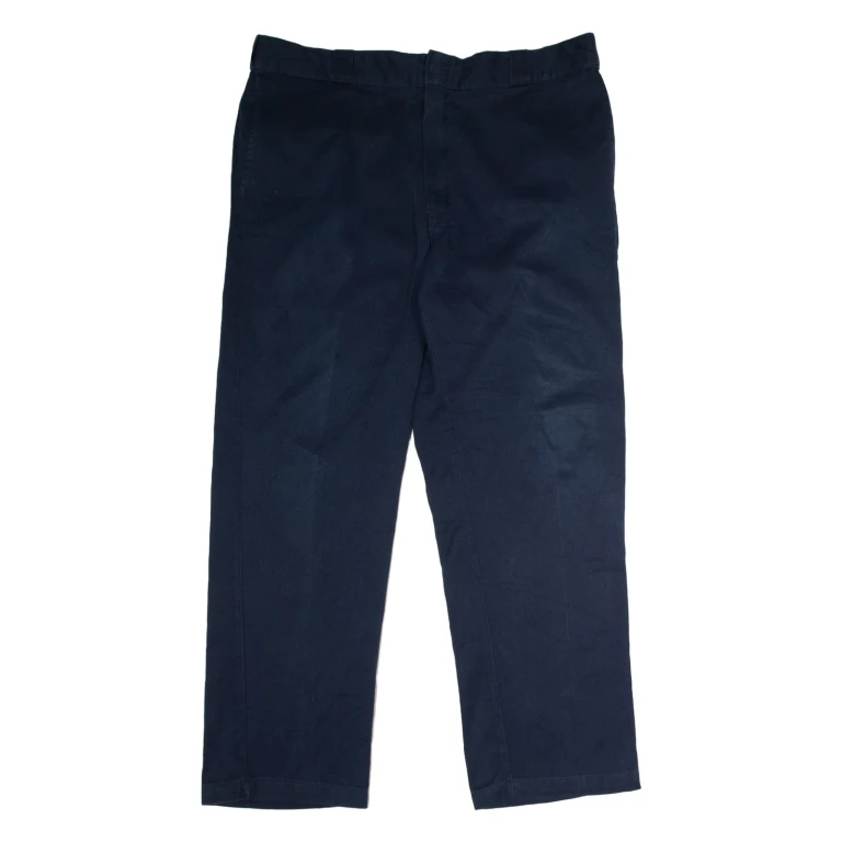 DICKIES 874 Flex Workwear Mens Twill Trousers Blue Classic Straight W40 L32