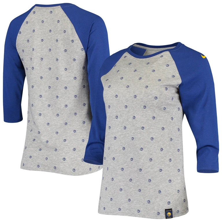Women's NBA Golden State Warriors Dri-Fit 3/4 Sleeve Tee