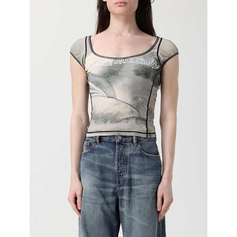 T-Shirt Woman color Green (A209860QVCW9ECA)