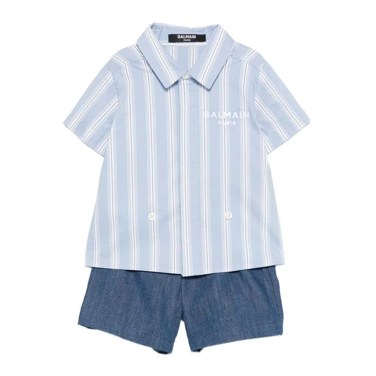 Balmain Combinaison - Bleu (BYA531P0588625BC)