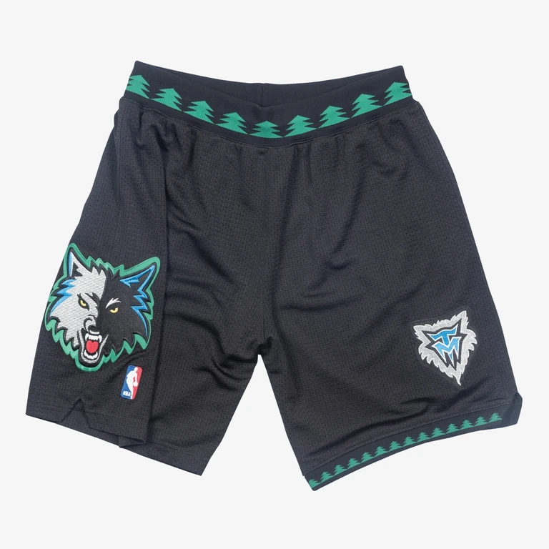 Men's Authentic Alternate Shorts Timberwolves 03-04