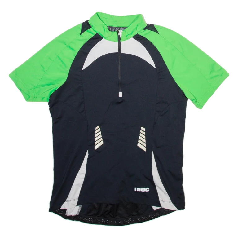 INOC Mens Jersey Black 1/4 Zip XS