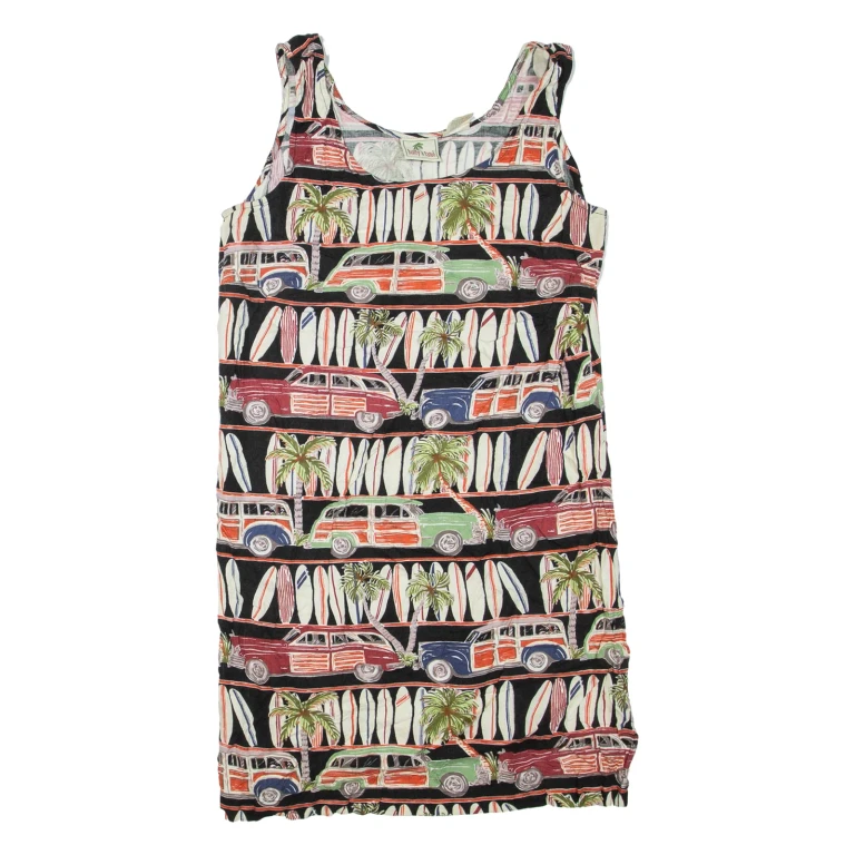 HOLLY LANE Womens Shift Dress Black Sleeveless Short M