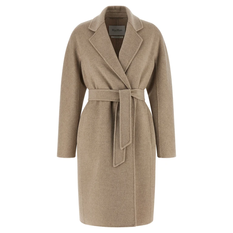 Max Mara Beige Cashmere Coat Clothing - Women