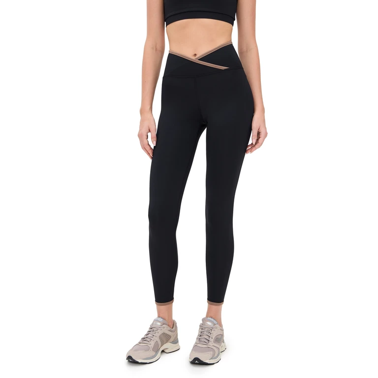 Strut This The Rae Ankle Leggings Black/Malt L