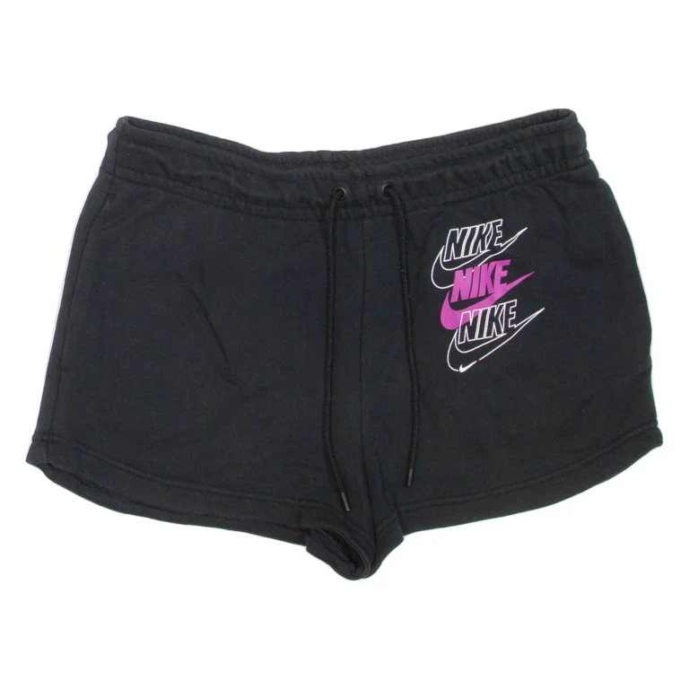 NIKE Womens Casual Shorts Black M W32