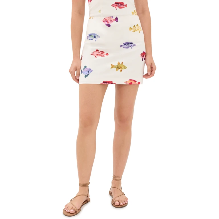 The Hallie Skirt Rainbow Fish M