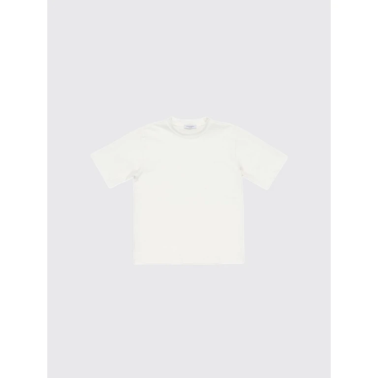 Boy's T-shirt in Cotton with Crew Neck (PP4363BIANCO)