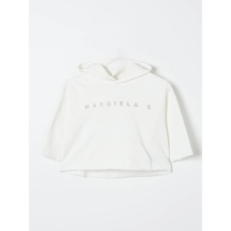 MM6 MAISON MARGIELA Sweater Kids color White (M60684MM04HM6102)