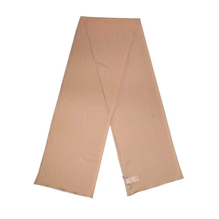 Dolce & Gabbana Beige Silk Neck Wrap Shawl Women Stole 200cm X 64cm Scarf Elastane - Women