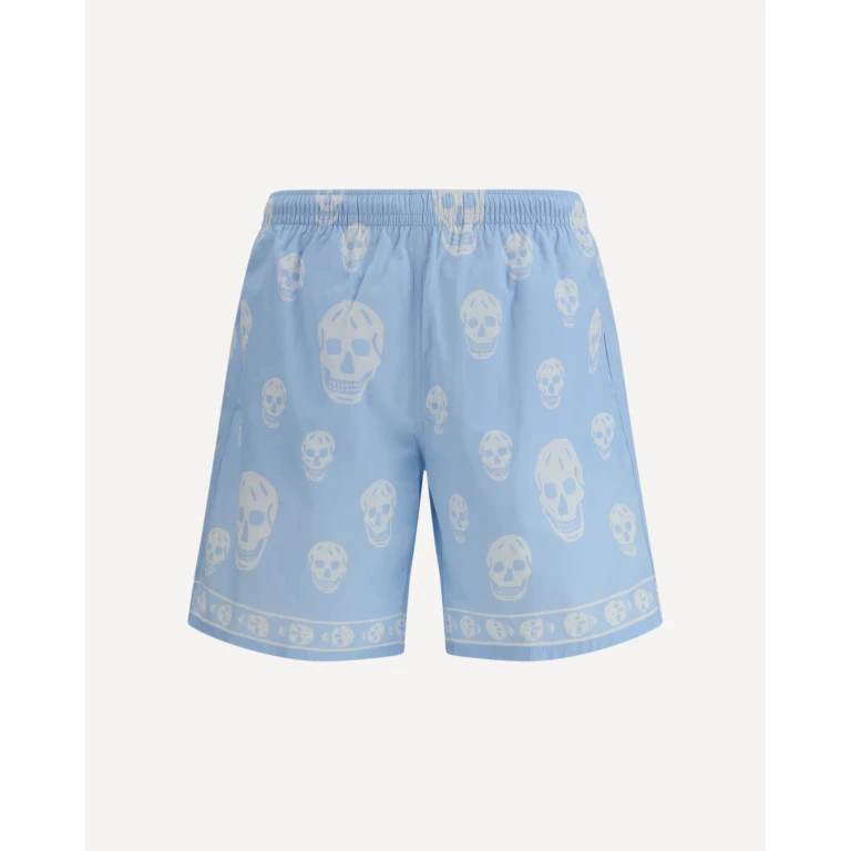 ALEXANDER McQUEEN Skull-print swim Shorts Male M