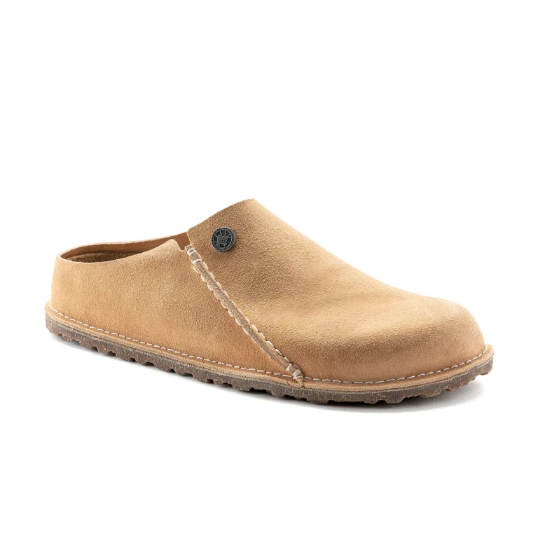 Zermatt Suede Leather Clay Sandals
