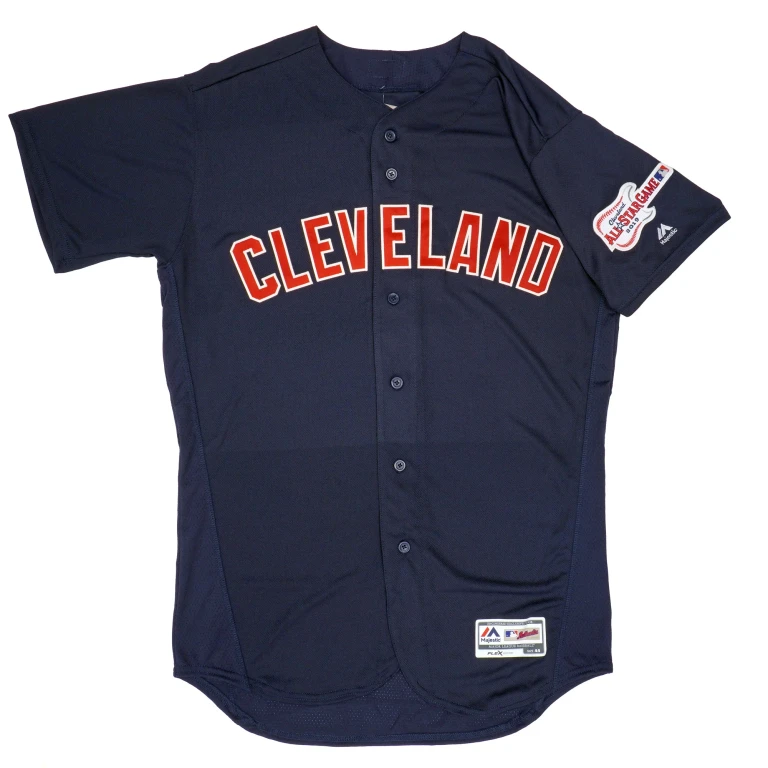 Men's MLB Cleveland Indians Authentic On Field Flex Base Jersey Alternate